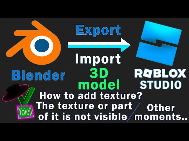 3D Model From Blender to Roblox Studio - BlenderNation
