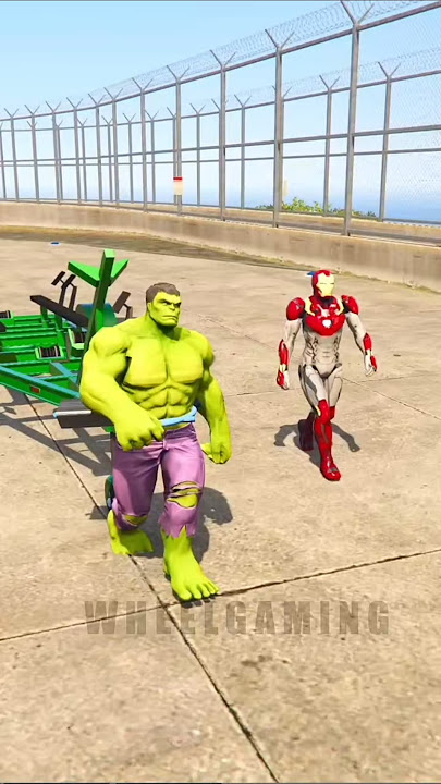 HELP spider man to power up #hulk #bigbattle #trending #spiderman #youtubeshorts