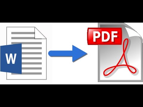 convert word file to PDF in ubuntu