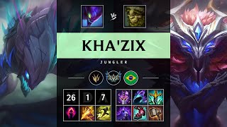 Kha'Zix Jungle vs Ivern - BR Challenger Patch 25.16
