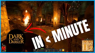 How to get into Dark and Darker maps in less than a minute