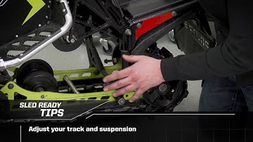 Adjust Your Track and Suspension - Sled Ready Tips - Polaris Snowmobiles
