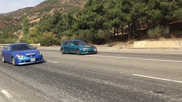 Civic Eg6 B18c vs Integra Dc5 Type-R K20 (stock JDM)