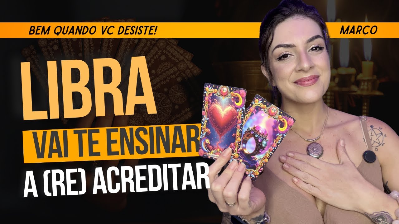 LIBRA MARÇO: SURPRESA INESPERADA! Amor | Conversa necessária #libra #tarot