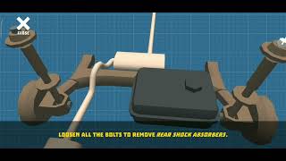 I repair a old car in retro garage #retrogaming #automobile #gaming #uvgamer screenshot 4