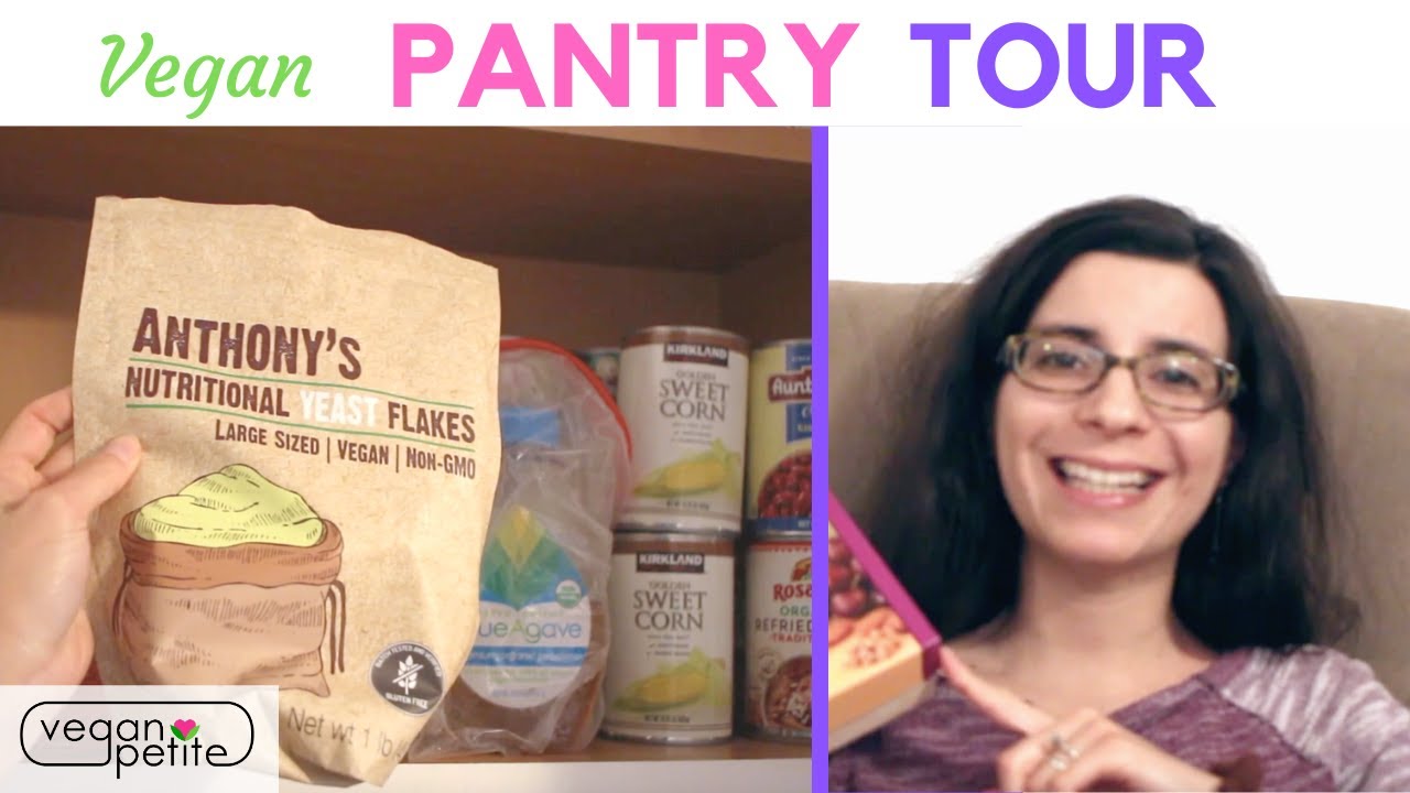 Vegan Pantry Essentials - Tour my Vegan Pantry! - YouTube