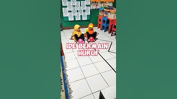 ide bermain huruf vokal #shorts #merdekabermain #merdekabelajar