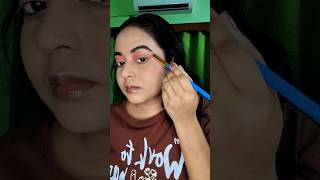 Blue + Coral Eye Tutorial —Bold Glam | priyankalifestyle #editorialmakeup#colorfulmakeuplook