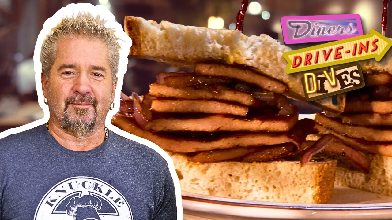 Guy Visits a Greek-Inspired Diner in Buffalo 🔥🍳 Diners, Drive-Ins and Dives