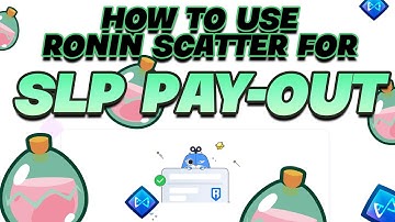 HOW TO USE RONIN SCATTER l RONIN SCATTER TUTORIAL l AXIE INFINITY