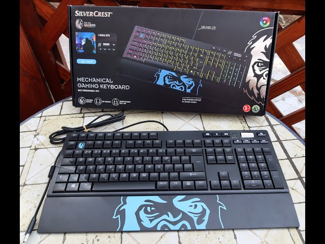 New SilverCrest Mechanical Gaming and Light Lidl: from - Tested RGB up keyboard YouTube Keyboard Reviewed