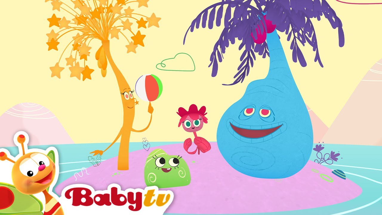 全新欢迎来到小岛! 现在在 BabyTV | @BabyTVCN