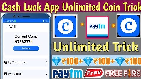Cash Luck App Refer Trick| Cash Luck App Unlimited Trick | Cash Luck App | cash luck app