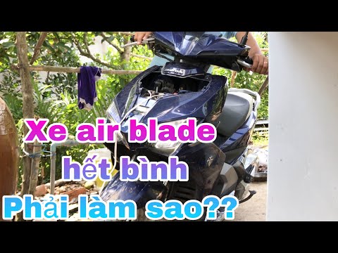 Chia sẻ 2 cách nổ máy xe tay ga đời mới không có bàn đạp khi hết bình |Phan Duy Nhân Official