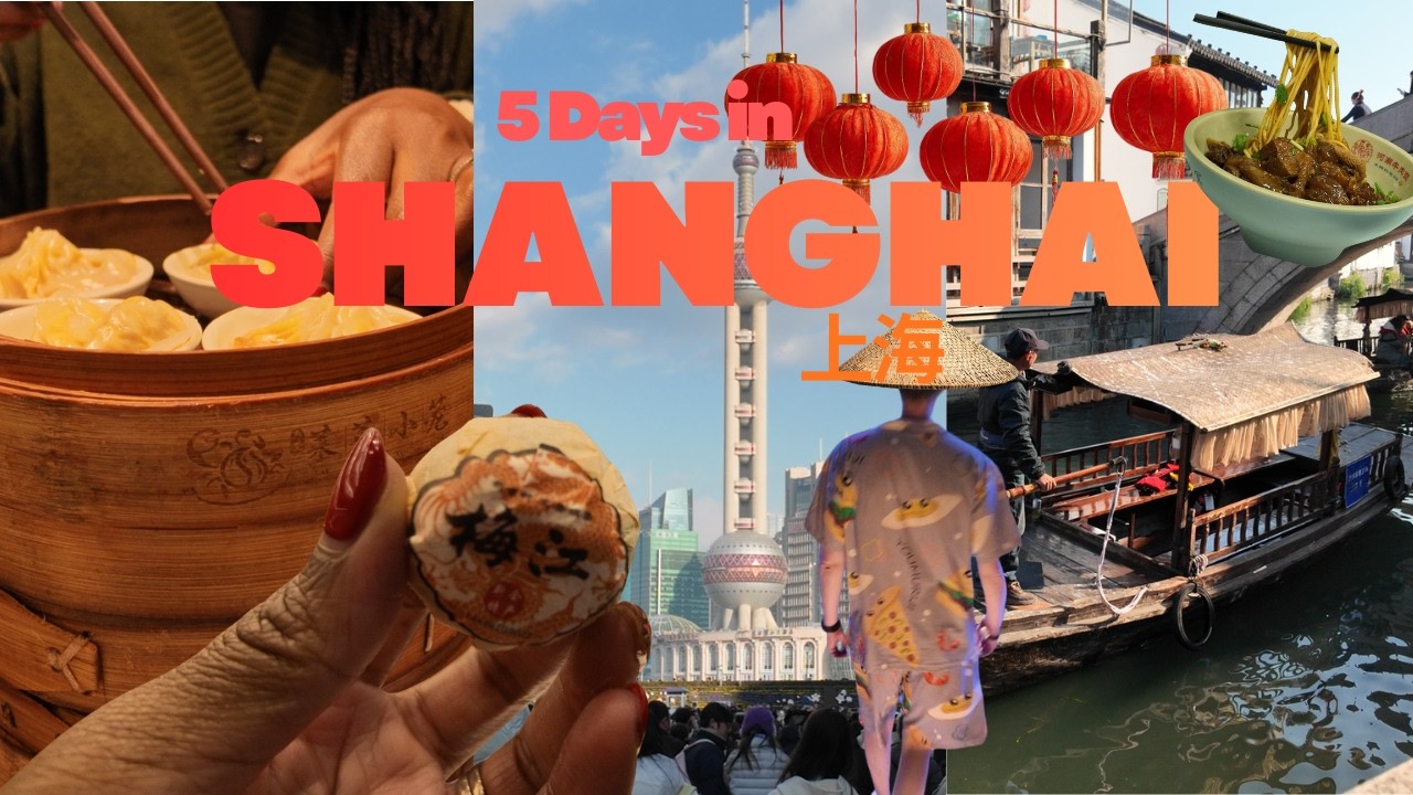 Shanghai | Tasting Amazing Food, 24H Spa, Water Town, Tea Shopping & More