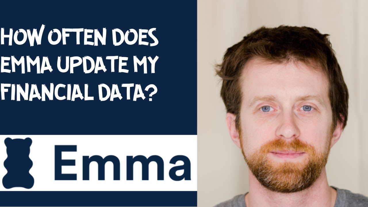 How often does Emma update my financial data?