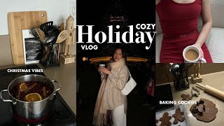 the *ULTIMATE* Holiday VLOG: christmas markets, holiday baking, cozy mornings & aesthetic