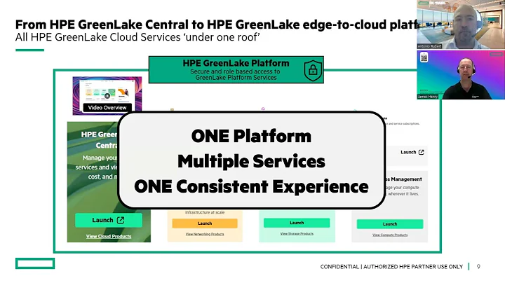 HPE GreenLake Edge-To-Cloud Platform Webinar