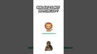 Seulement 1% connaissent le dernier animal ! 😳 Es-tu un expert en français ? 🇫🇷