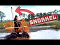 Mini Swamp Buggy Snorkel test