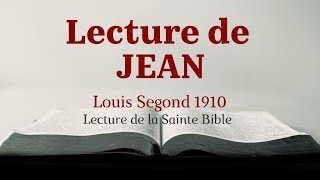 JEAN (Bible Louis Segond 1910)
