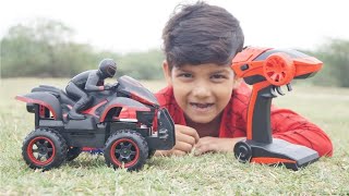 Kids Play With ATV Bike Unboxing & Testing Remote Control Bike
