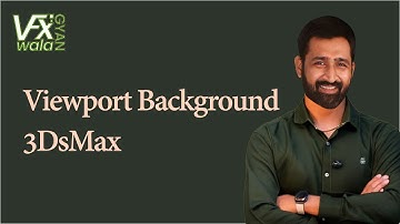 How to Set Viewport Background in 3ds Max