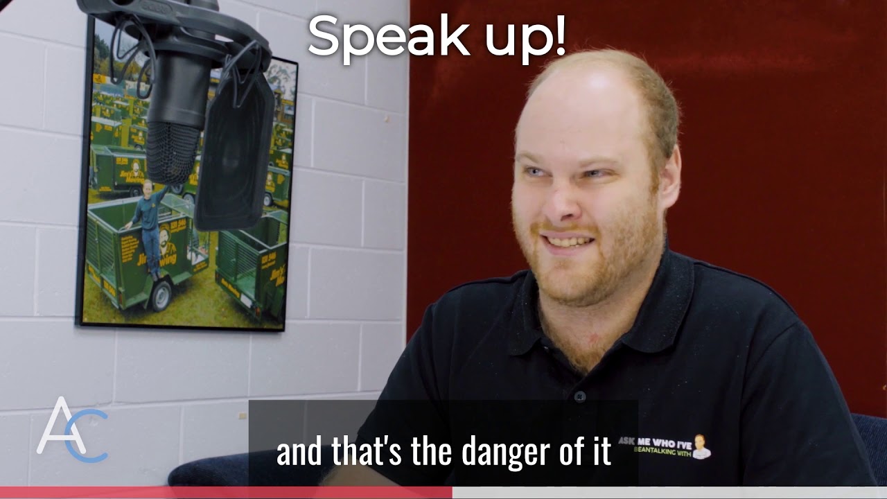 Speak Up! Advice from Tim Beanland for anyone dealing with depression or BiPolar.