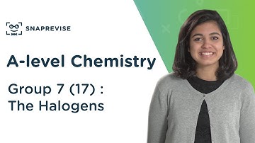 Group 7 (17) : The Halogens | A-level Chemistry | OCR, AQA, Edexcel