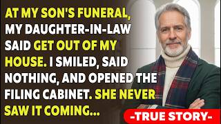 At My Son's Funeral, My Daughter-In-Law Said 'Pack Your Bags And Leave' — So I Did...|TRUE STORY
