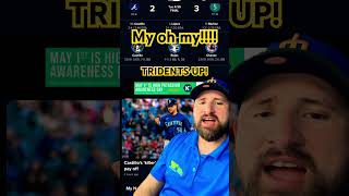 #mariners win!! vs #Braves game 2!!! #tiridentsup #mlb  #mlbbaseball series WIN!! #myohmy 🔱