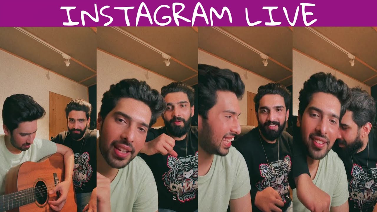 Puppyaa Suppyaa Bhej Rahe Ho - Armaan Malik - Amaal Mallik || Fun Time Instagram Live || SLV2021