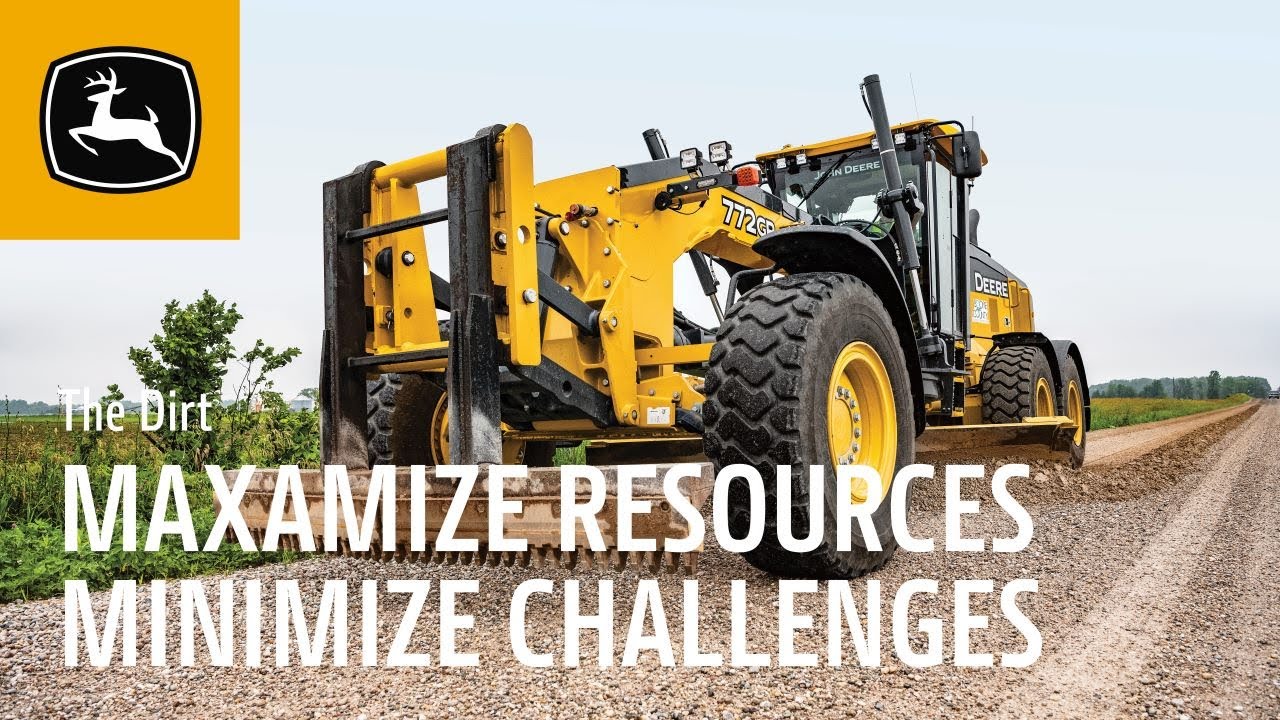Maximize Resources, Minimize Challenges | John Deere Motor Graders