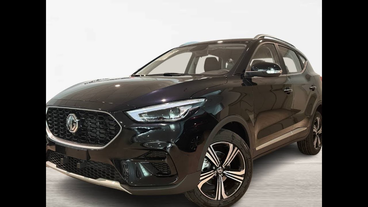 MG ZS 1 5 T COMFORT PEBBLE BLACK - YouTube