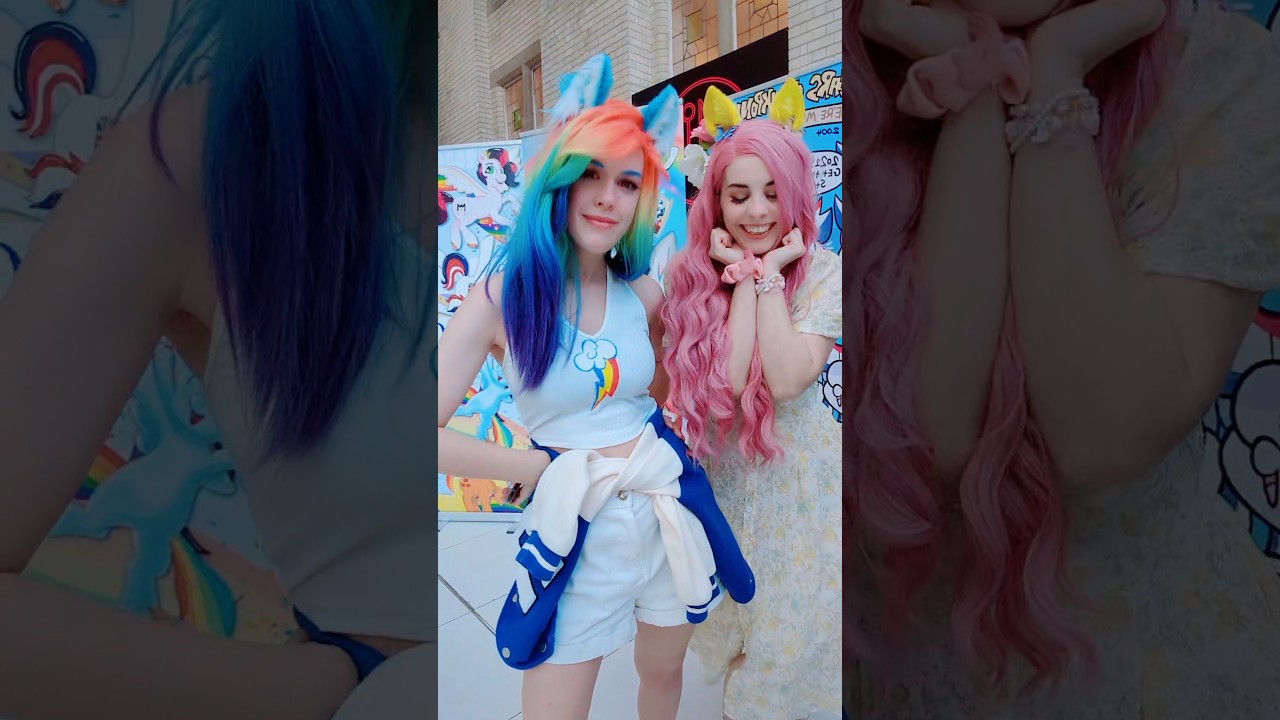 LOOK AT MY GIRLFRIEND 💖 my little pony cosplay cute #mylittlepony #cosplayer #cosplay #cartoon