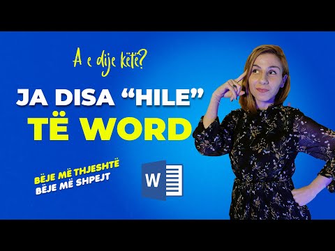 Video: Si Të Fshini Një Rresht Në Word