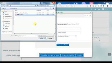 Ajouter un dossier dans Moodle