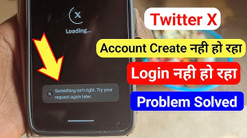 How to fix twitter something isn