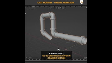 Learn Tutorials: Modifier: Blender 3D: Cast - Pipeline #blender3d #b3d #shorts #ytshorts by #jkstarr