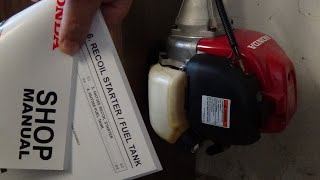 Honda Trimmer Recoil Starter and Fuel Tank