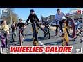 Biggest rideout in allentown bmx wheelies and tons of tricks