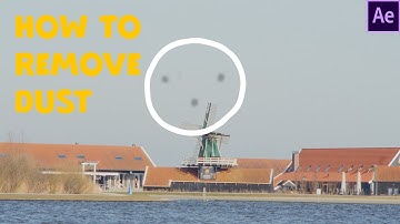 How to remove Dust from Videos - After Effects