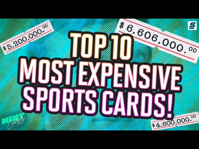 Top 10 Most EXPENSIVE Sports Cards 