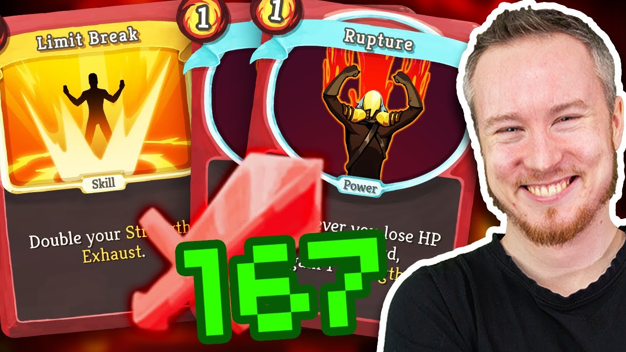 UNLIMITED RUPTURE! Ascension 20 Ironclad Run Slay the Spire YouTube