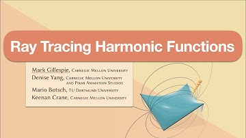 Ray Tracing Harmonic Functions
