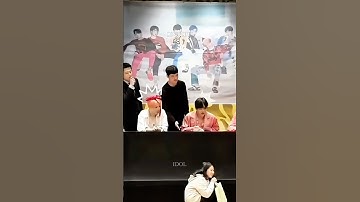 VMin Funny Interaction With A Little Fan 😍😆 #shorts #bts #jimin #taehyung #vmin