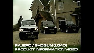 Mitsubushi - Shogunpajero L040 - Product Information Video 1987