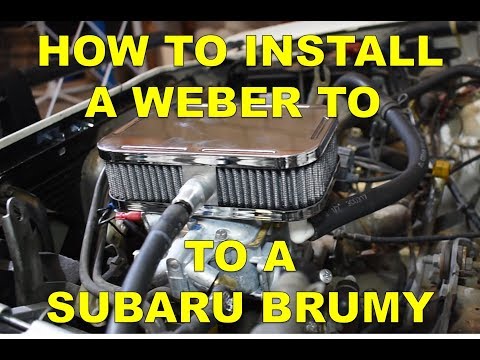 Episode 7- How to Install a Weber to a Subaru Brumby