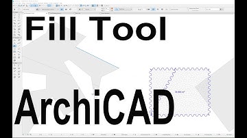 Archicad tutorial - 13 - Fill Tool