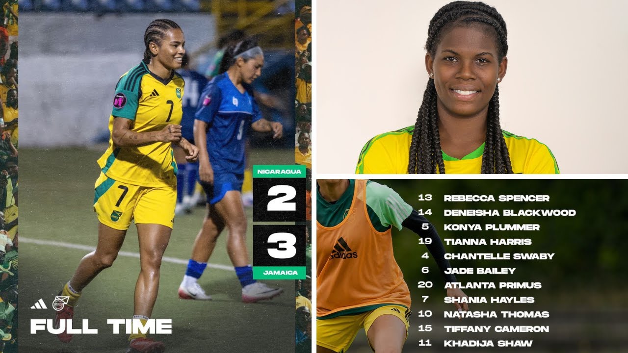 Jamaica Reggae Girlz Defeated Nicaragua 3-2| Post Match Reaction!